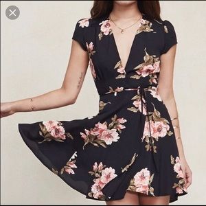 Reformation wrap dress